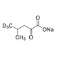 α-Ketoisocaproic acid, sodium salt (methyl-D₃, 98%)
