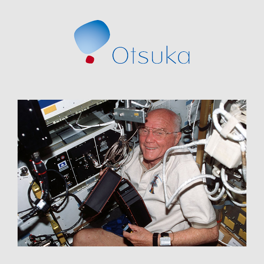 history 1998 – Otsuka logo, John Glenn